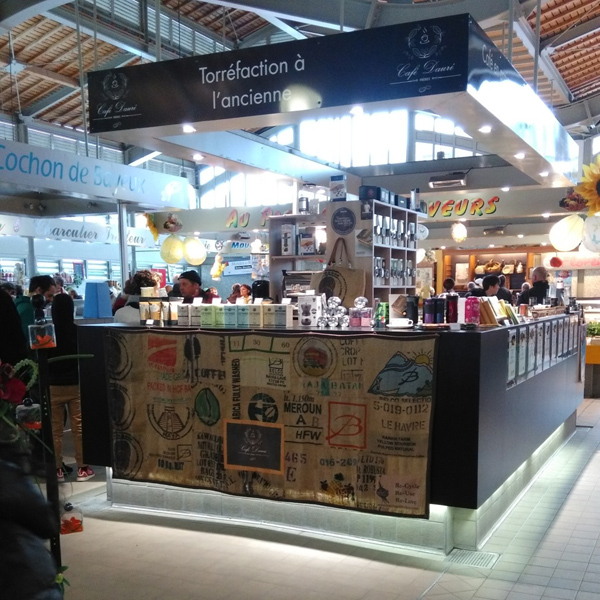 Patchwork café pour le marché de Cabourg